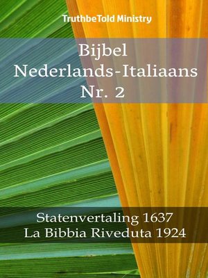 cover image of Bijbel Nederlands-Italiaans Nr. 2